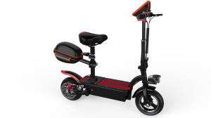 Cheap New electric folding mobility scooter lithium battery with Lcd display phone holder wide matte pedal design 150 mileage for sale