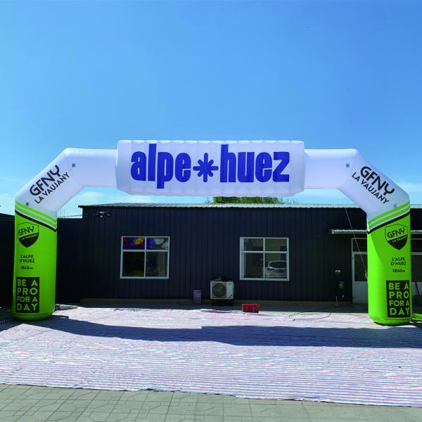 Custom Printing Inflatable Finish Arch Outdoor Inflatable Entrance Arch
