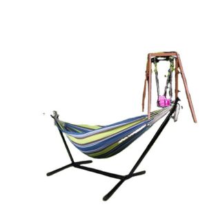 Buy cheap Mail Packing Outdoor Canvas Hammock With Stand For Beach Beach Outdoor Hammock from wholesalers