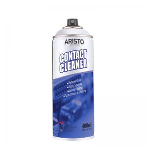 China 400ml Odorless Electrical Contact Cleaner Spray Aristo Squeaks Stops on sale