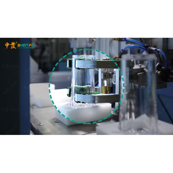 Servo Automatic Hot Foil Stamping Machine For Transparent Hexagonal Bottle