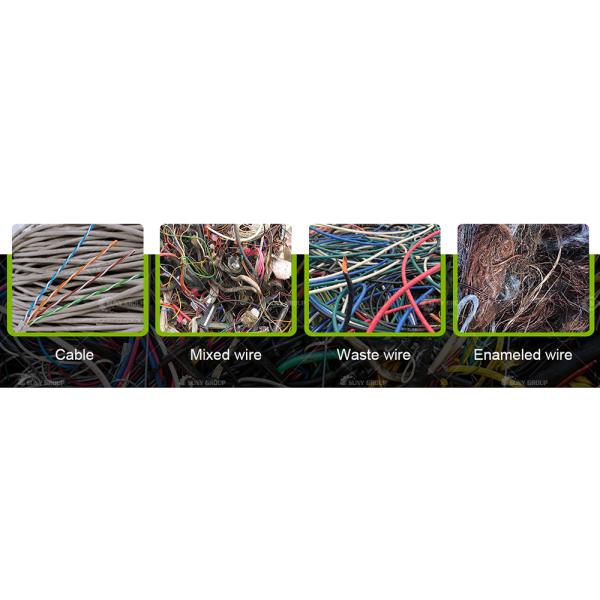 Full Automatic Cable Wire Separation and Recycling Solution with Advanced PLC Control