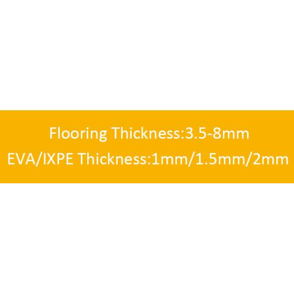 8mm Waterproof Luxury SPC Flooring BP Texture Super Stable