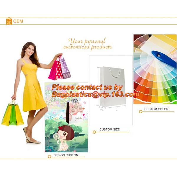 luxury paper shopping bag for jewellry, twist handle luxury print fancy brown kraft art paper carrier bag wholesale