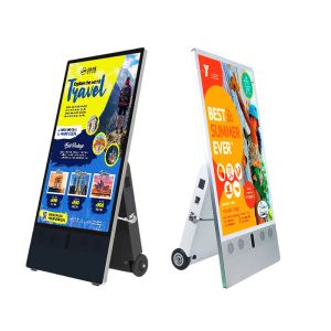 Cheap 43 inch Outdoor Digital Signage Portable and Battery Powered for Effective Advertising Solutions for sale