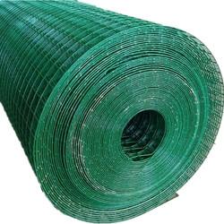 China PVC Coated Welded Wire Mesh Rolls 4'X1''X2''X0.6 1.0MMX80' on sale
