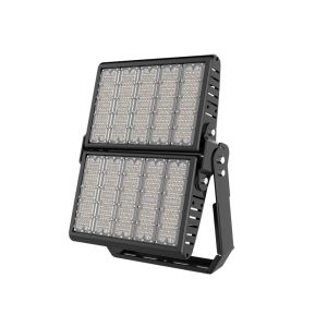 China 500W High Power Black Aluminum Outdoor Stadium Lighting , LED Sports Ground Floodlights on sale
