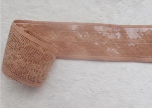 Cheap Non Slip Sewing Jacquard Elastic Band Lace Bra Straps Trimming For Belly Pants for sale