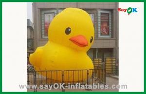 Cheap Big Inflatable Yellow Duck Inflatable Cartoon Model Water Pool Toys for sale