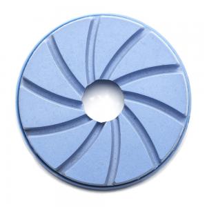 Cheap Resin Diamond Snail Lock Edge Polishing Grinding Disc for Granite Marble Customized for sale