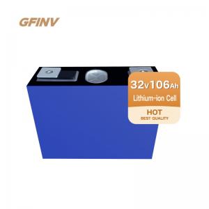 Cheap Safety  3.2V 106Ah LiFePO4 Lithium Ion Battery Cells 4000times Cycle Life for sale