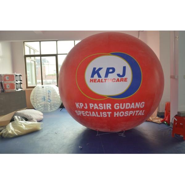 Commercial Red Inflatable Balloon Helium Advertising Balloons For Wedding