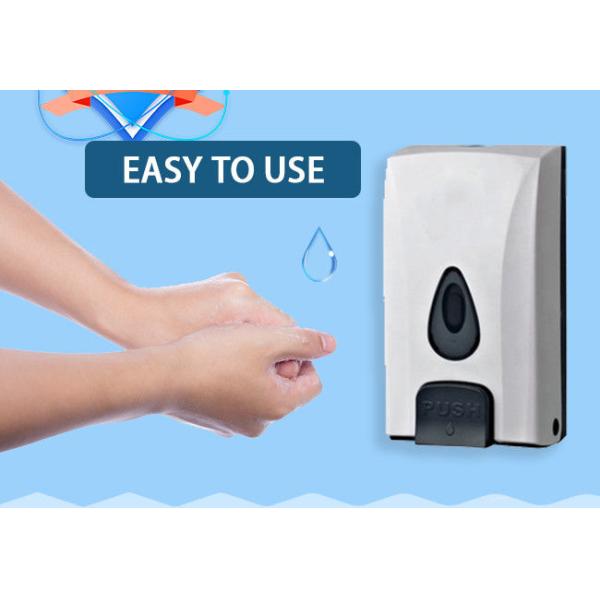 ABS Plastic 1000 ML Wall Mounted Hand Sanitizer Dispenser