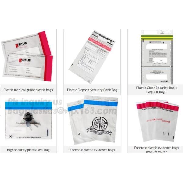 Evidence Paper Document Digital Opaque Bag, cash deposit bag, Security Bags Plastic Deposit PE Bag Cash Envelope Check S