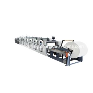 Cheap 2 Colors Flexographic Printing Machine 1020mm With Ceramic Anilox Roller And UV IR Dryer for sale