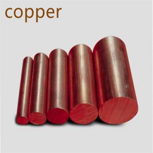 Cheap High Purity C11000 Copper Bar 12mm Dia Solid Copper Ground Rods for sale