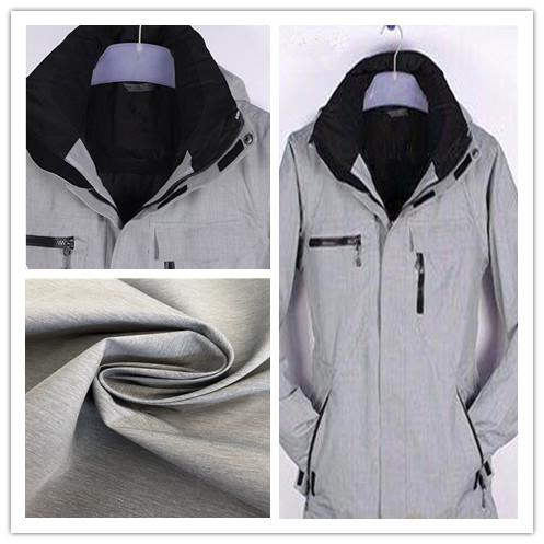 Quality High F Water Repellent Outdoor Fabric , Moisture Permeability Waterproof Jacket Fabric wholesale