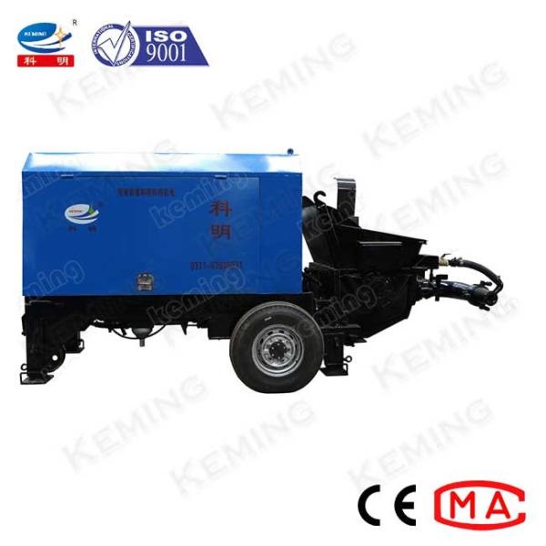 6MPa Diesel Piston Mud Pump Mudjacking High Pressure Grouting Pump