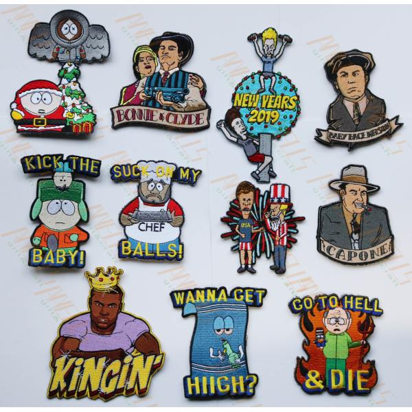Custom Embroidered Personalized Embroidery Funny Saying Patch Biker
