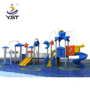 China Fun Water Park Playground Equipment , Commercial Inflatable Water Slides on sale
