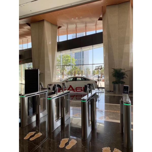 Access Control Speed Gates Turnstile High Security Swipe Card One Direction Anti - Tailgating