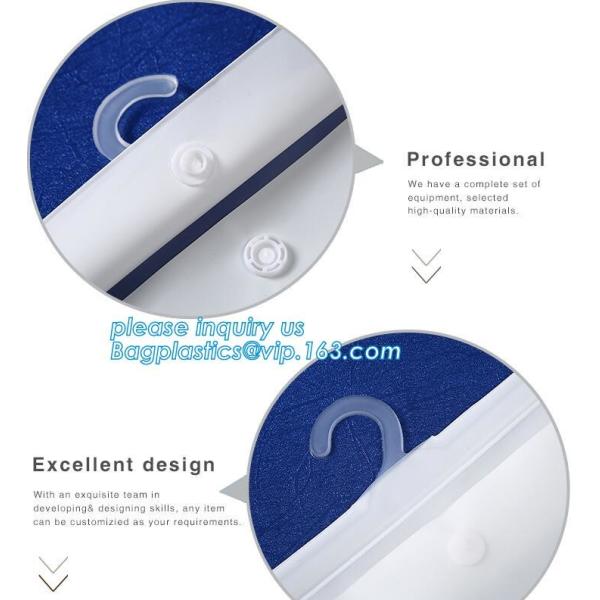 Biodegradable Customised printing Clear PVC Cosmetic Standup k Pouch,Toiletries Cosmetic Pvc Pouch With Marble Dig