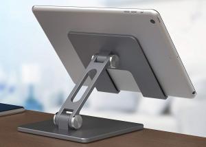 China Universal Foldable Aluminum Stand Holder Metal Tablet For IPad 180 Degrees on sale