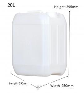 Cheap Thick 1.4mm 5 Gallon Water Tank Blow Molding 20 Litre Bucket ISO9001 for sale