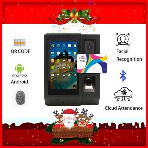 Cheap Cost-effective 5 inch Android Facial NFC Fingerpirnt Time Attendance for Cloud Time Attendance Software for sale