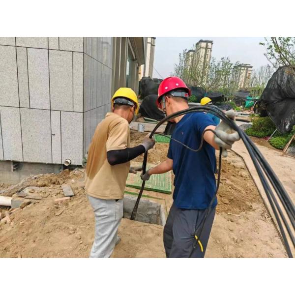 Multi Mode Single Mode Mini Bundle Fiber Optic Cable High Strength Ideal