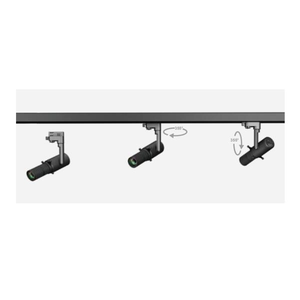 CRI97 Shapeable Spot Light Surface Mounted Downlight Indoor Lighting LED Magnetic Light LED Track Light