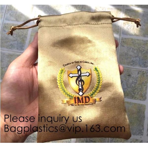 Soft Cotton Flannel Dust Bag With Drawstring/Flap,Natural color, off white color, white color, black color, red, product