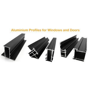 Cheap Anodized Extrusion Aluminium Door Frame Profile For Glass Sliding Door for sale