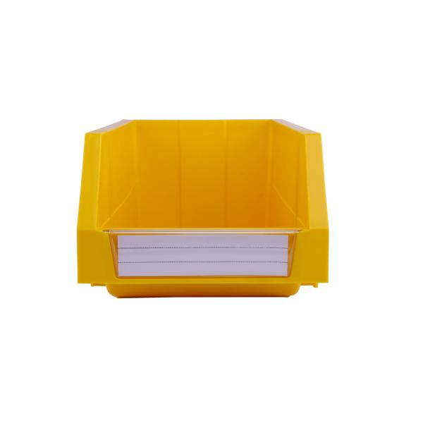 Solid Box Style Plastic Shelf Bin for Bolts Tools Customized Color Stackable Warehouse