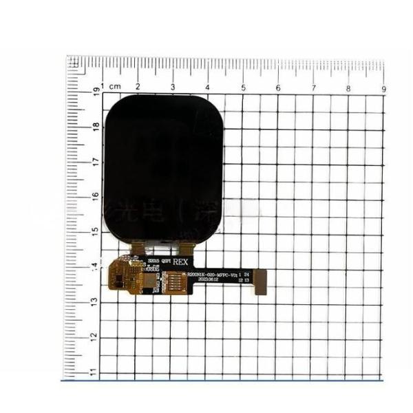 2.01 Inch AMOLED Display Panel 240x960 QSPI Interface 500 Nits SH8501A