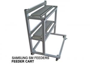 Cheap Durable (2) two layers, 50 feeder slots Samsung SM SERIES with BOX Feeder Cart for Samsung Component Feeder Units for sale