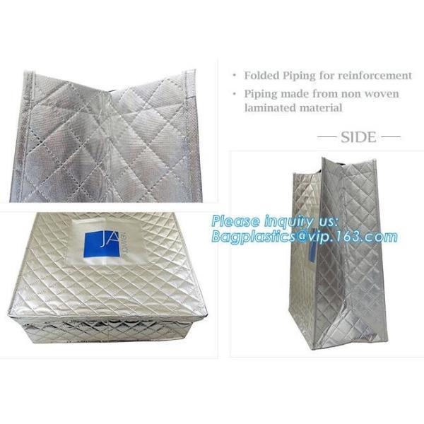 Freezer Bags Color Cold Insulation Waterproof Convenient Portable Ice Meal Packages Refrigerator Cooler Lunch Bag bageas