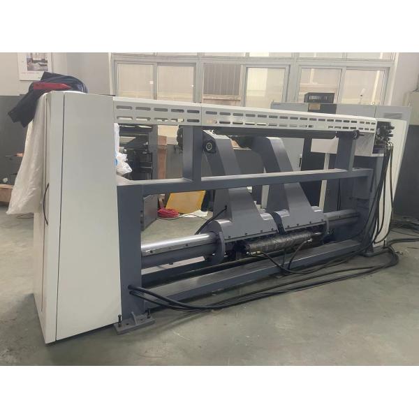 Ink Rollers Separated From Printing Roller On Sleeve Type Flexo Printing Machine