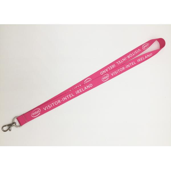 Design Your Own colorful sublimation lanyard with metal hook and Safety breakaway