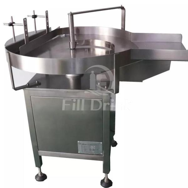 304 Stainless Steel 6000BPH Bottle Sorting Machine With Brake Casters