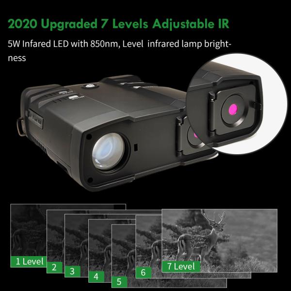 600M Night Vision IR Digital Binoculars High Sensitivity COMS Sensor