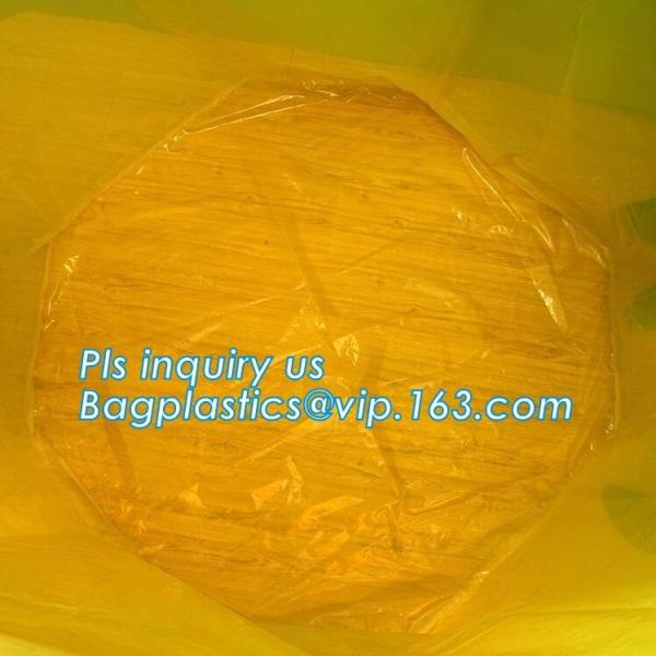top covers clear plastic window covers printed pallet covers, Jumbo PE Plastic Type Reusable Pallet Cover, Gusseted Side