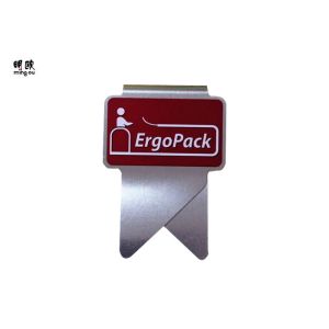 Custom Shape Cool Two Sided Metal Money Clip Branded 19g Weight