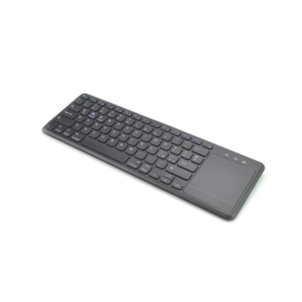 2.4G Wireless Media Keyboard Mouse Combo with Big Mouse Touchpad Multi Touch Function