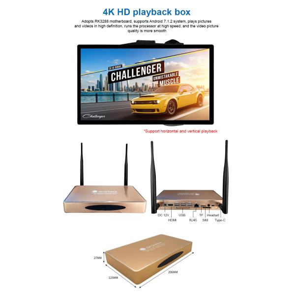 Vertical Advertising Lcd Panel