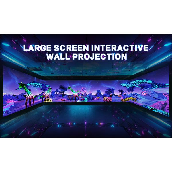 3D Interactive Wall Projection 6 Channels Immersive Projector