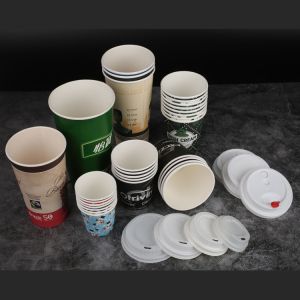 Buy cheap Food Grade Custom Compostable Coffee Cups 8oz 12oz 16oz Eco Friendly Paper Cups from wholesalers