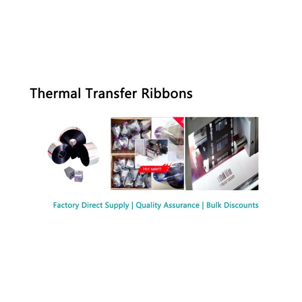 Scratch-Resistant Black and White TTO Ribbon - Model IR33600 OR33600
