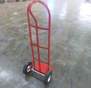 Cheap 150kg Folding Hand Trolley Heavy Duty Sack Truck Industrial Hand Trolley With Solid Wheels for sale