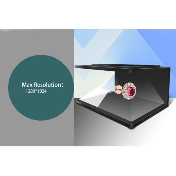 Floor Standing 3d Holographic Display With Touch Screen 55 Inch Windows OS